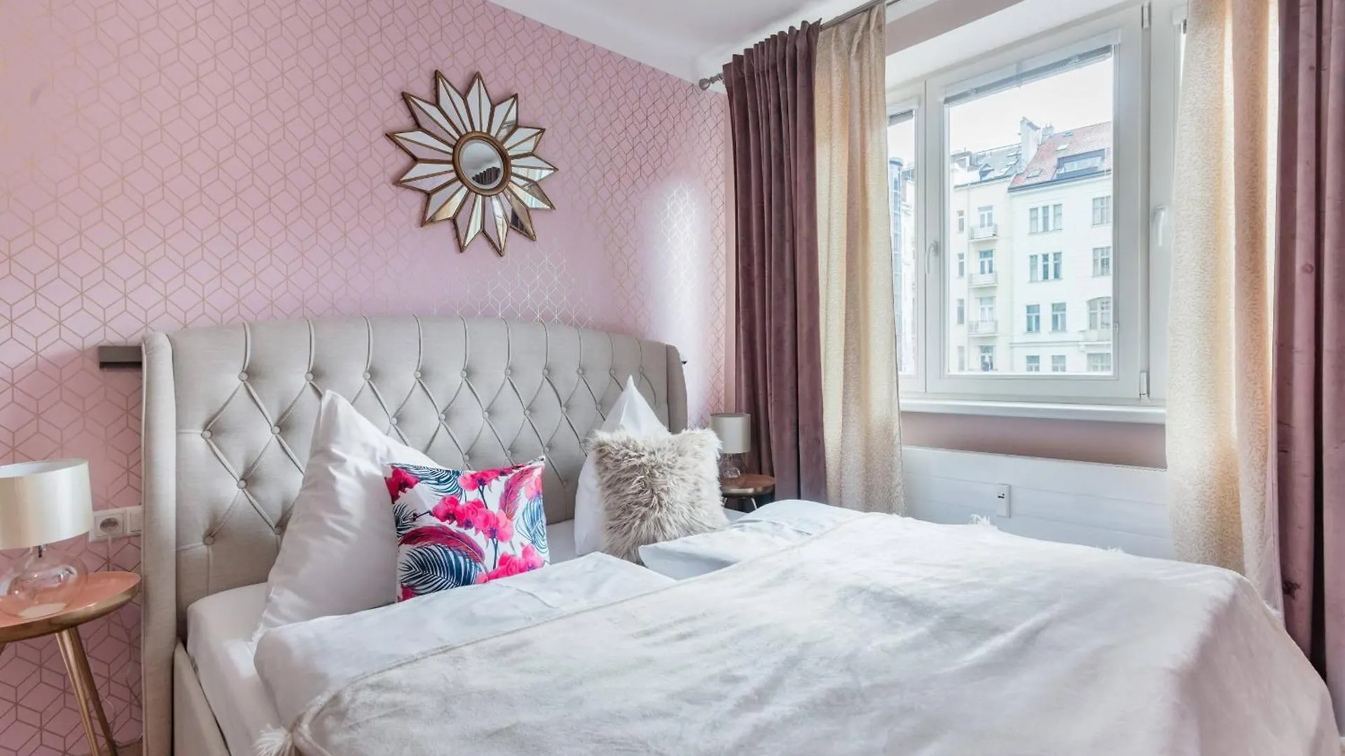 Appartement Pastel Art Deco 3Bdr Ruterra Apt Prague République tchèque